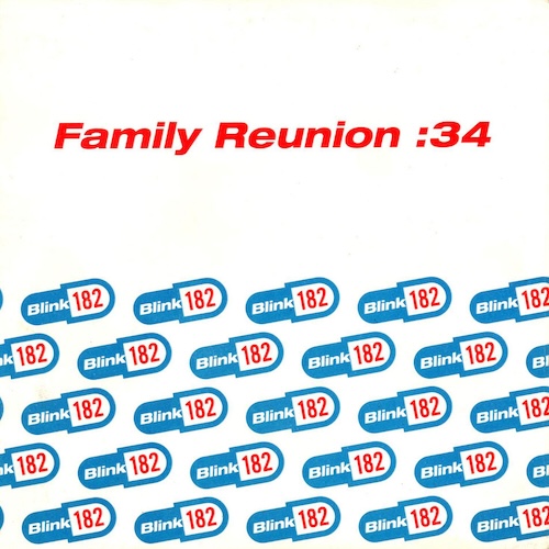 blink-182 Family Reunion single album cover