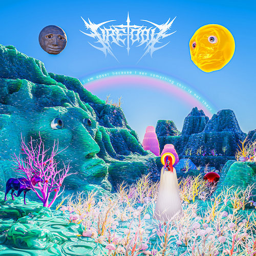 I am upset because I see something that is not there album cover