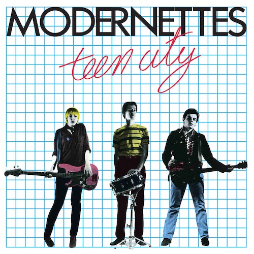Modernettes Teen City vinyl album cover