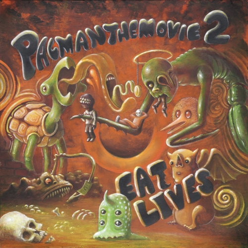 Pacmanthemovie 2: Eat Lives album cover.