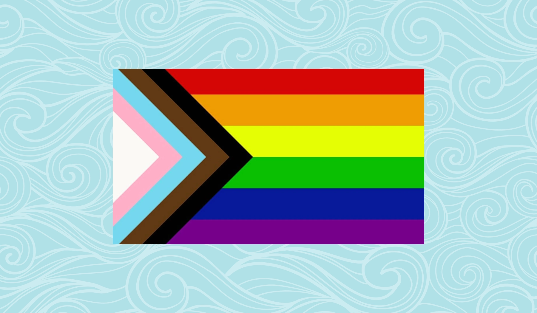 Progress pride flag