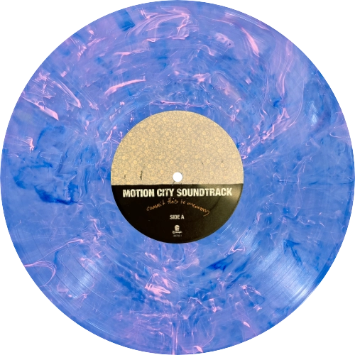 Motion City Soundtrack Commit This to Memory blue and pink swirl vinyl