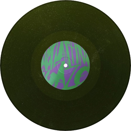 The Armed Everlasting Gaze EP bowling ball green glitter vinyl