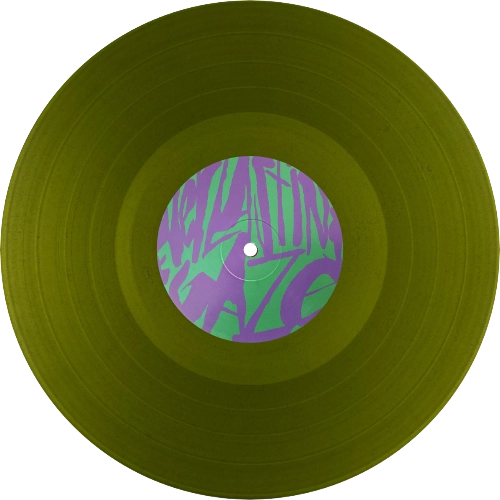 The Armed Everlasting Gaze EP bowling ball green glitter vinyl