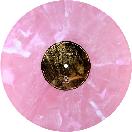 Protest the Hero Fortress pink with white swirl vinyl snapdragon