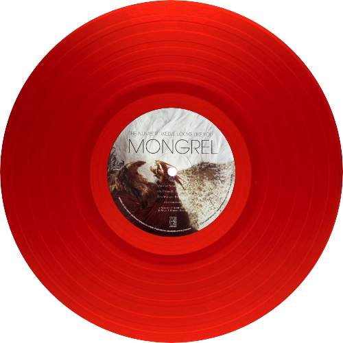 The Number 12 Looks Like You Mongrel on translucent red vinyl