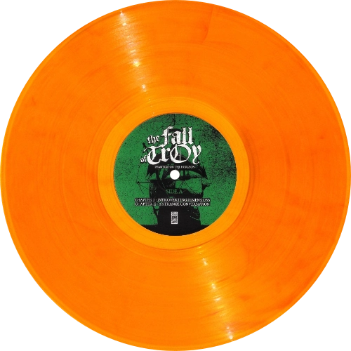 The Fall of Troy Phantom On the Horizon pressed on translucent orange vinyl side A