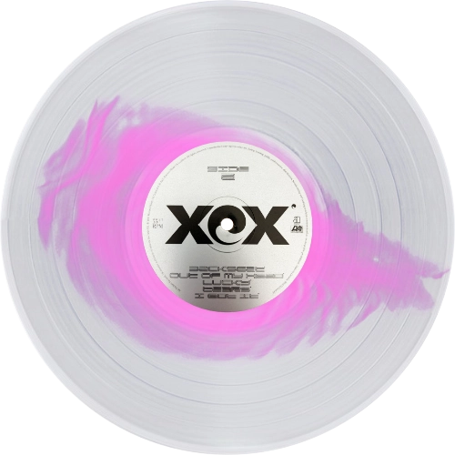Charli XCX Pop 2 pink in clear vinyl