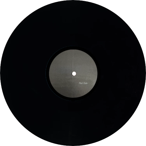 Trident Suspension black lathe cut vinyl side B